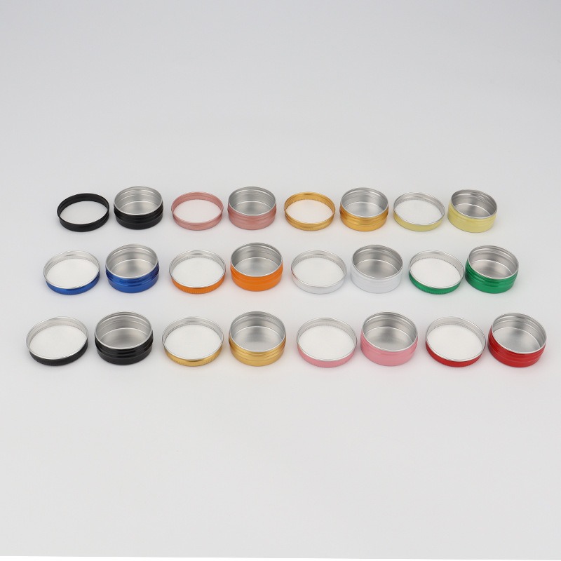 Tin Container Lid - Latas de Aluminio Cosméticas de 5ml-250ml,