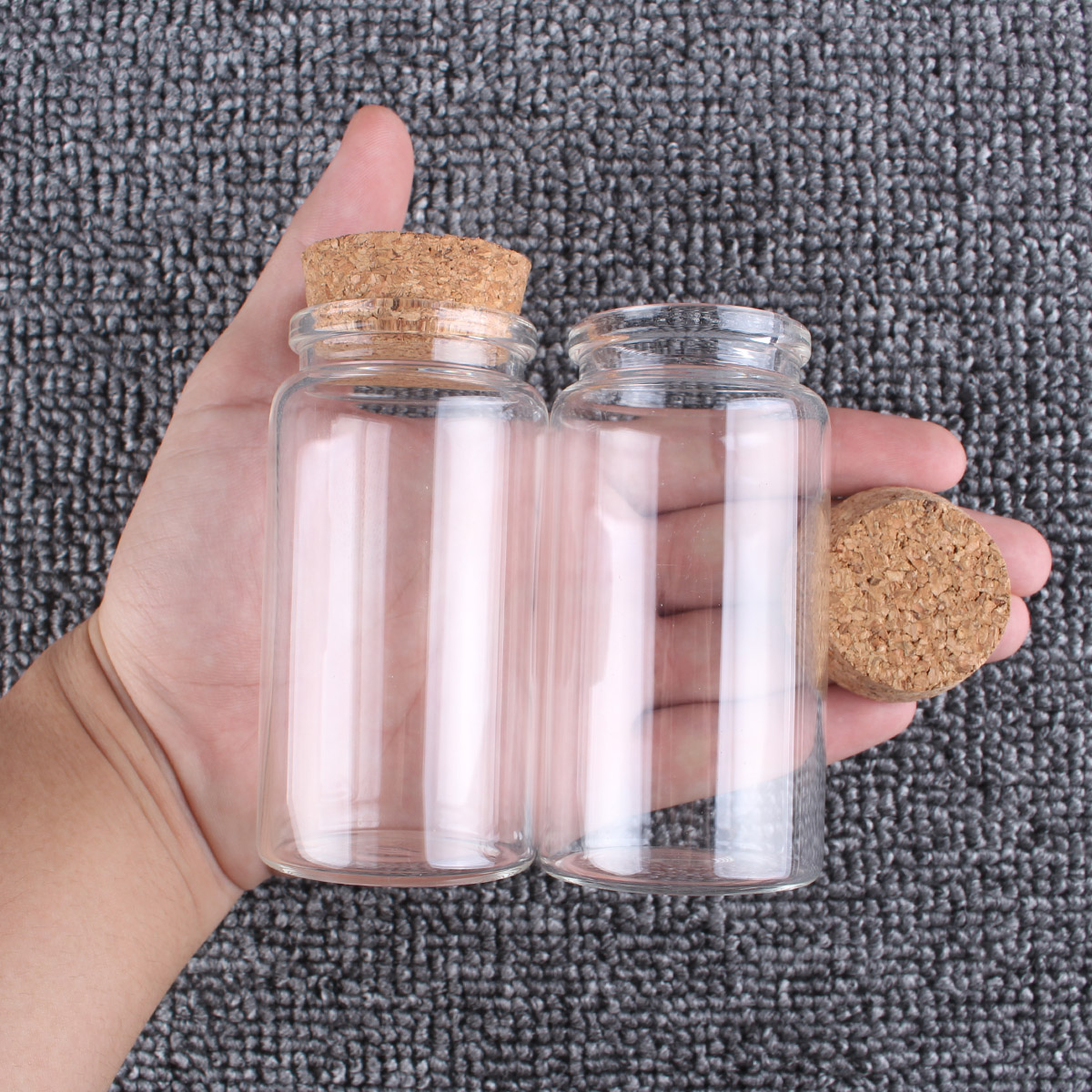 Candle Making Jars With Lids - 2 unids/lote 50ml 60ml 80ml 100ml