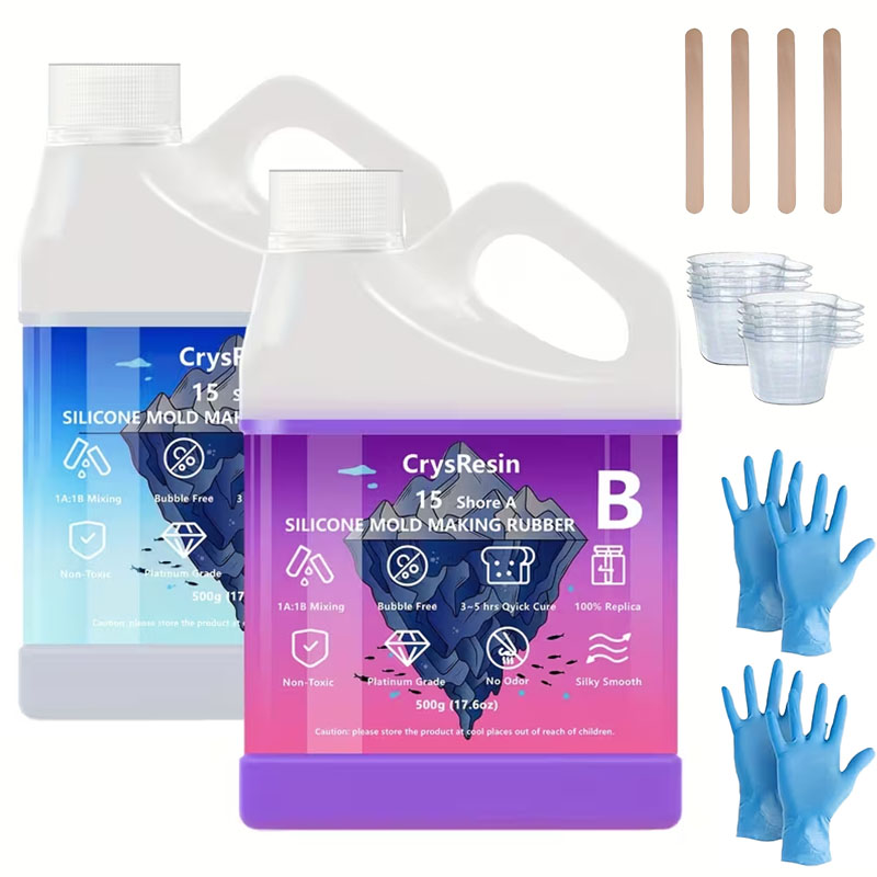 500ml 2 Botellas de Silicona L - Candle Making Kits reseña y precio