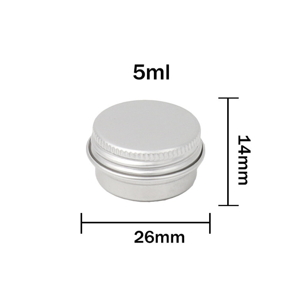 Tarro de aluminio de muestra,  - Tin Container Lid reseña y precio