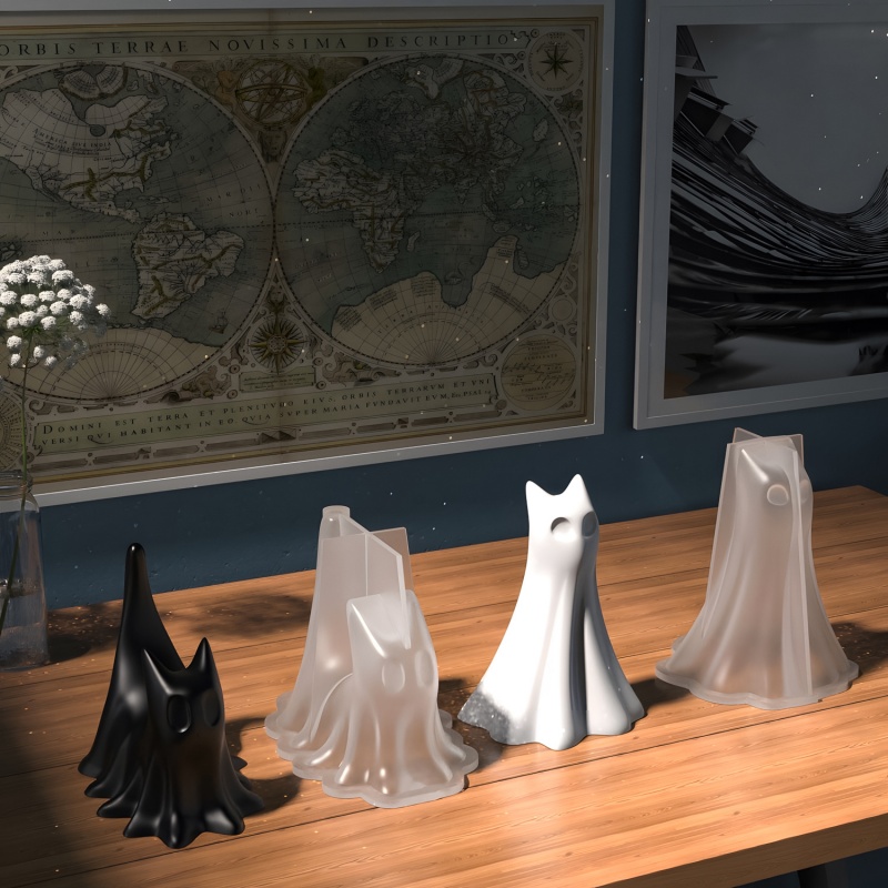 Molde de silicona de yeso para - Candle Making Tutorial reseña y precio