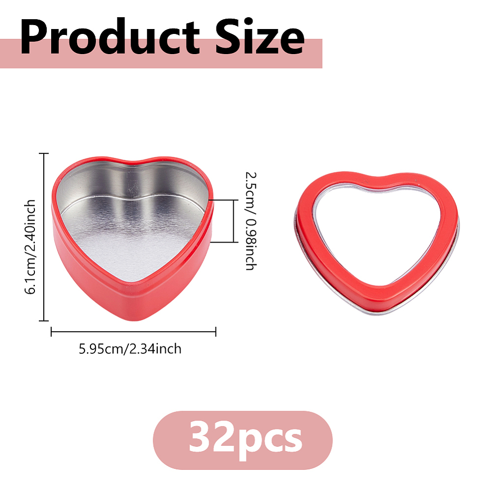 32 Latas Metálicas en Forma de - Candle Making Jars With Lids reseña y precio